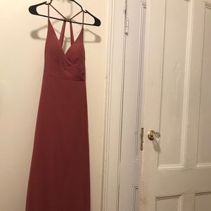 Azazie Davis | Dress Color: Desert Rose | Size A0